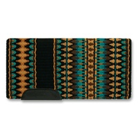Double Arrow, Black/Tan/Teal