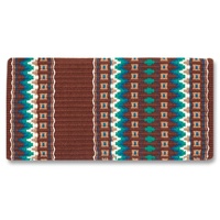 Domino, Chocolate/Tan/Teal