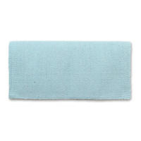 36&quot; x 34&quot; San Juan Solid Saddle Blanket, Mint Green