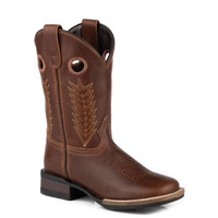 Kids James Tan Leather
