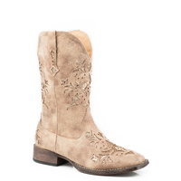 Womens Kennedy, Beige/Gold Underlay