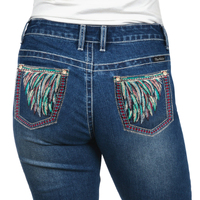 Womens Skylar Relaxed Rider Jeans