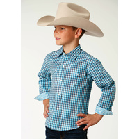 Boys Amarillo Blue Shirt