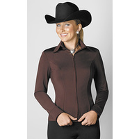 Pearle Blouse, Chocolate