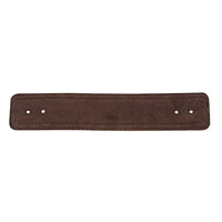 Chap Back Belt - Regular - Chocolate - Split Leather