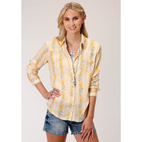 Womens Five Star Yellow Shirt