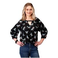 Womens Five Star Wild Horse Blouse