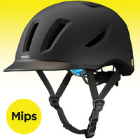 Terrain Riding Helmet with MIPS, Black Duratec