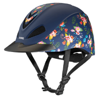 Dynasty Riding Helmet, Floral Watercolour