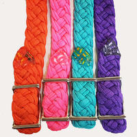 Braided Barrel Reins