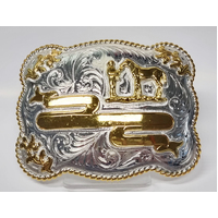 Buckle Plain Square, Halter Horse