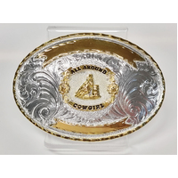 Buckle Small Oval, All Round Cowgirl
