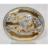 Buckle Small 3 Ribbon, Barrel Racing