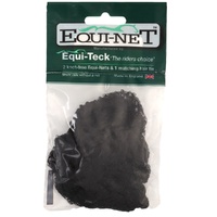 Knot Free Hair Nets, Black (Pack of 2)