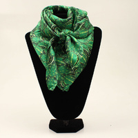 Wild Rag 100% Silk, Cactus Green