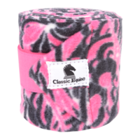 Polo Wraps, Fuchsia Waves