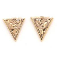 Collar Tips, Gold Plated