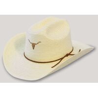Kids Palm Hat with Longhorn