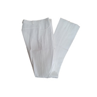 WC Pants Front Zip, Cream