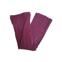 WC Pants Size Zip, Wine