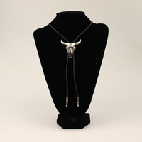 Bolo Tie Steer Skull
