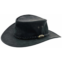 Kids Jackaroo Hat, Black