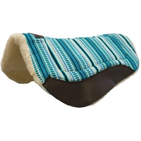 Barrel Contoured Saddle Pad, Turquoise