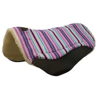 Barrel Contoured Saddle Pad, Purple