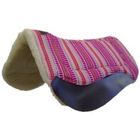 Barrel Contoured Saddle Pad, Pink