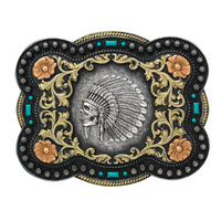 Chief Skull Buckle