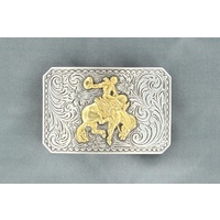 Rectangle Saddle Bronc Buckle