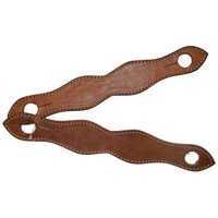 Plain Harness Leather Slobber Straps
