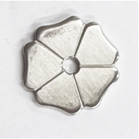 Cloverleaf Spur Rowels - Stainless Steel 1 1/8"