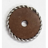 SS Rope Edge Spur Rowels