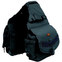Multi Pocket Trail Saddle Bag, Black