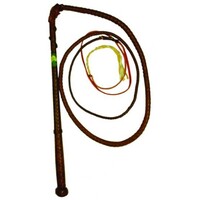 Kangaroo Hide Stockwhip 6&#39; x 8pl
