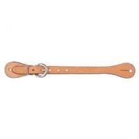 Plain Leather Spur Straps, Light Oil