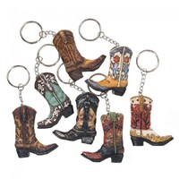 Cowboy Boot Key Chain
