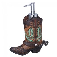 Cowboy Boot Soap Pump