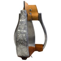 Silver Engraved Oxbows