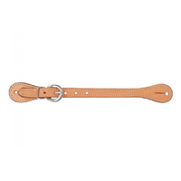 Ladies Plain Leather Spur Straps, Light Oil