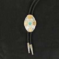 Bolo Tie Southwestern Silver/Gold