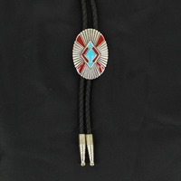 Bolo Tie Southwestern Red