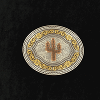 Copper Cactus Buckle