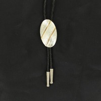 Bolo Tie Gold Bars