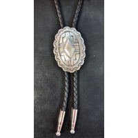 Bolo Tie Scalloped Southwestern