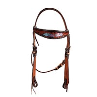 Pink Apache Headstall