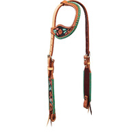Cactus Turquoise One Ear Headstall