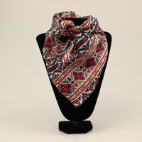 Wild Rag 100% Silk, Flower Multi