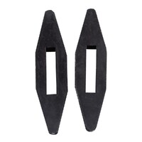 Rubber Rein Stops, Black